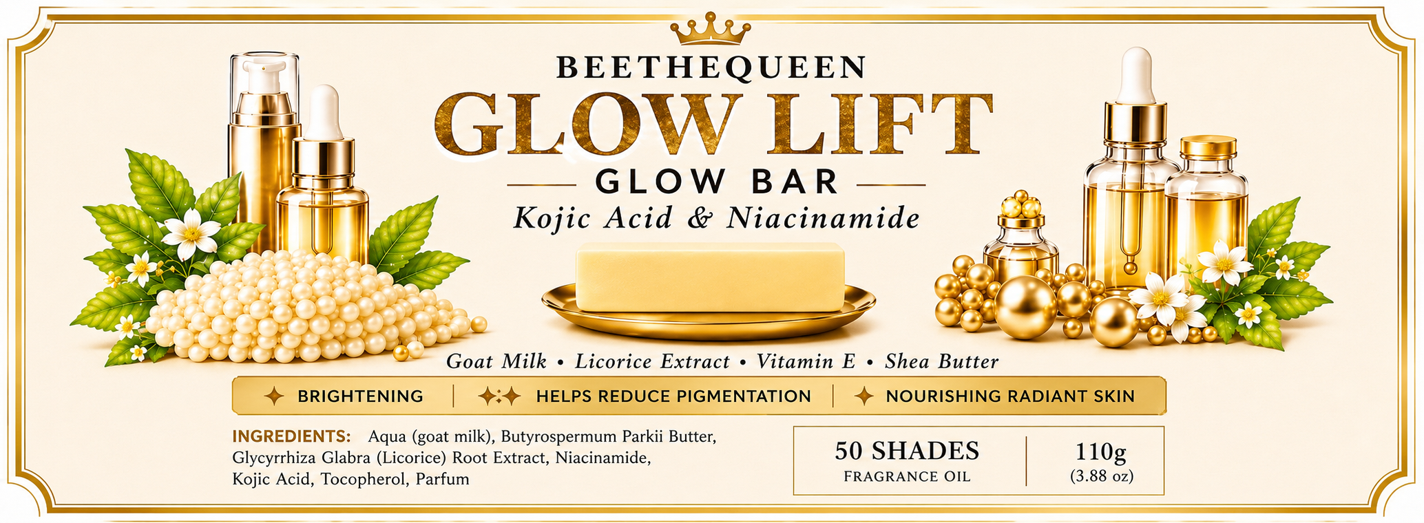 Kojic & Niacinamide Glowlift Glow Bar