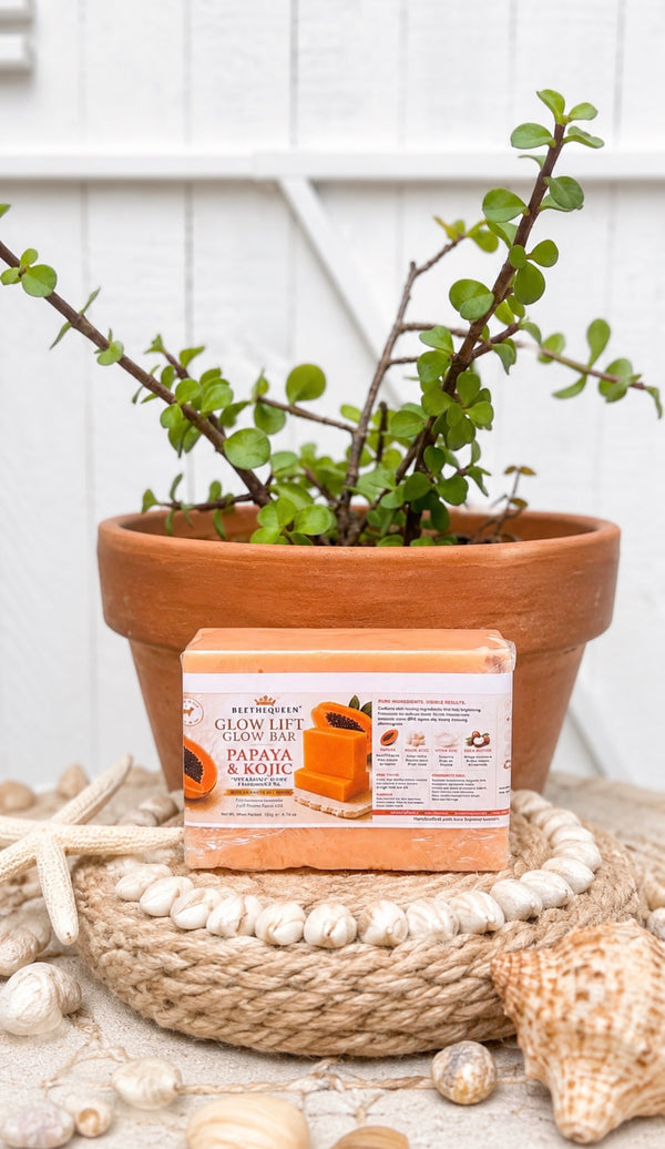 BEETHEQUEEN GLOW LIFT Papaya & Kojic glow bar