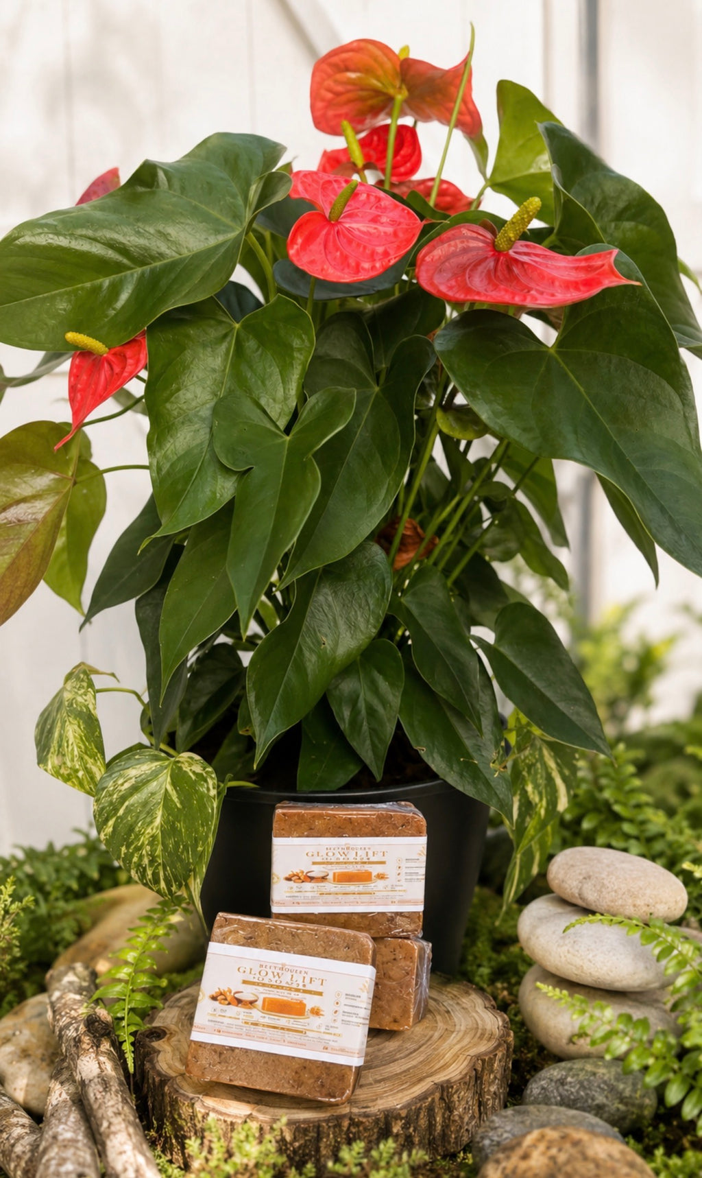 BEETHEQUEEN Glowlift Turmeric & French Kaolin Clay Glow Bar